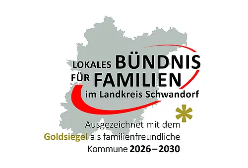 Logo Familienfreundliche Kommune - Goldsiegel