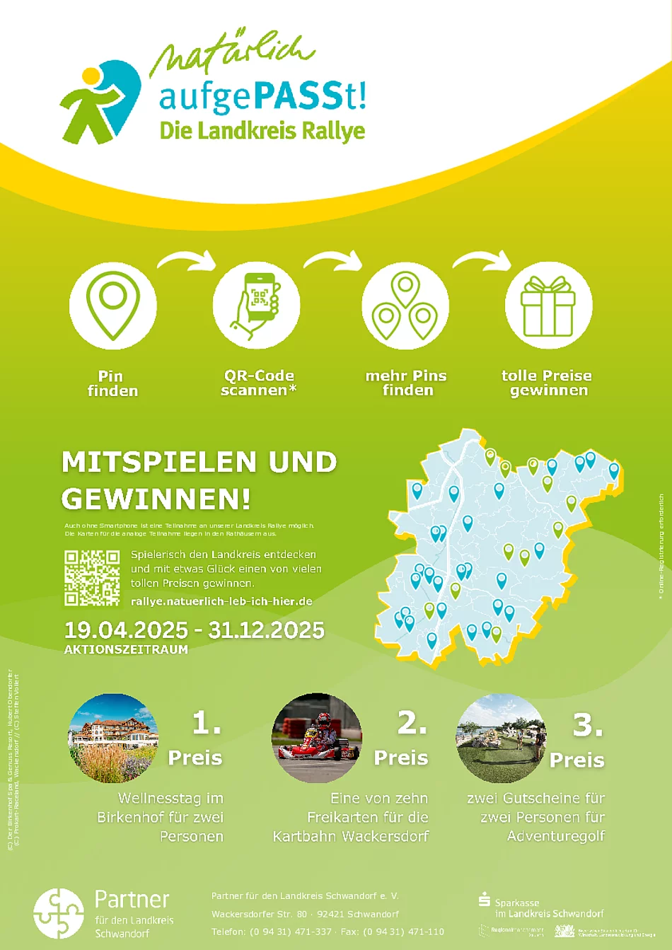 Plakat Landkreis Ralley 2025