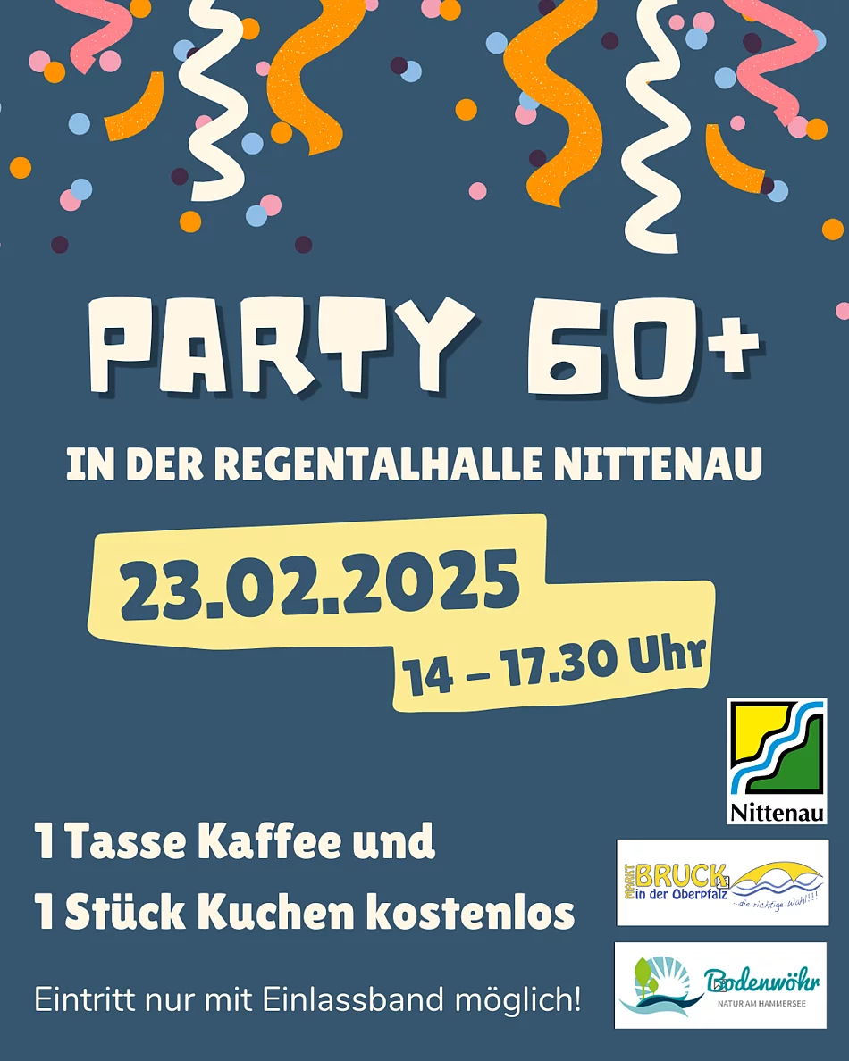 01) Flyer Party 60+